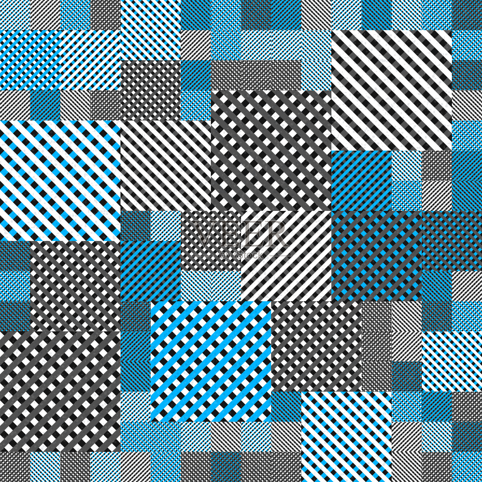 抽象几何图案生成计算艺术插图插画图片素材