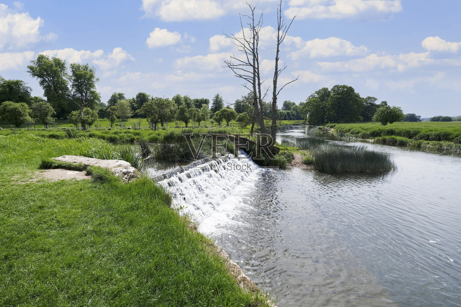 英国沃里克郡瀑布照片摄影图片