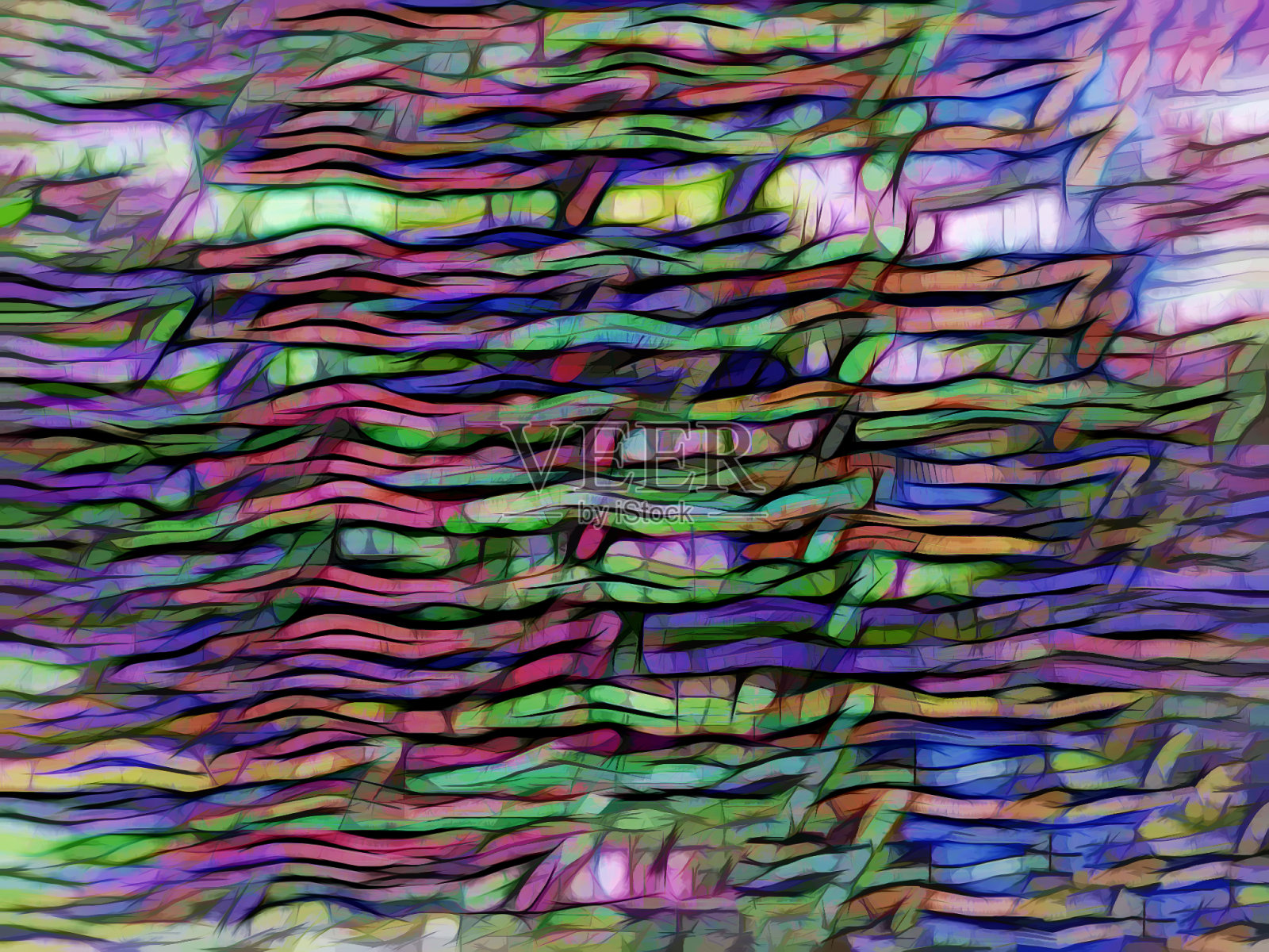 抽象的光迹像缎带照片摄影图片