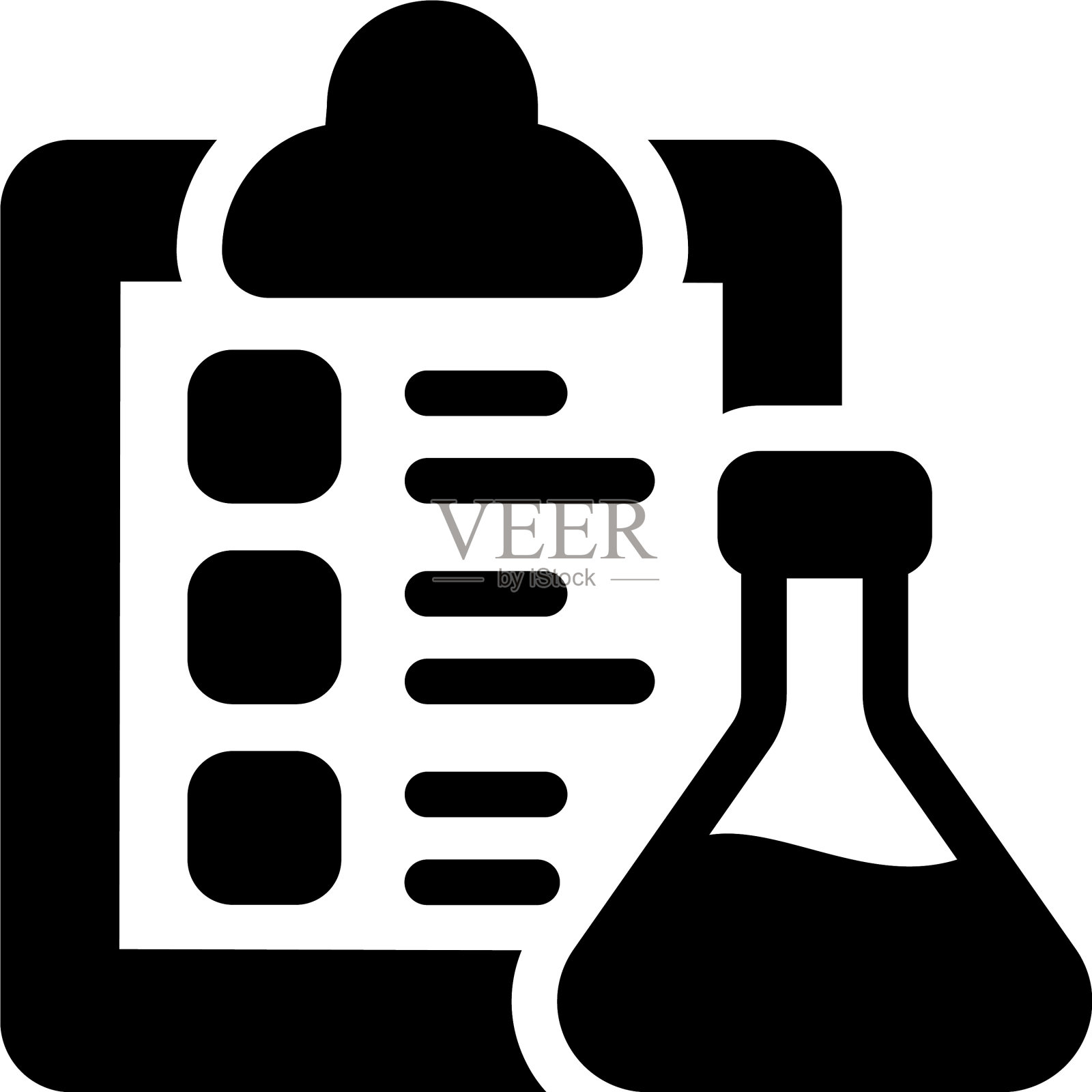 化学报告插画图片素材