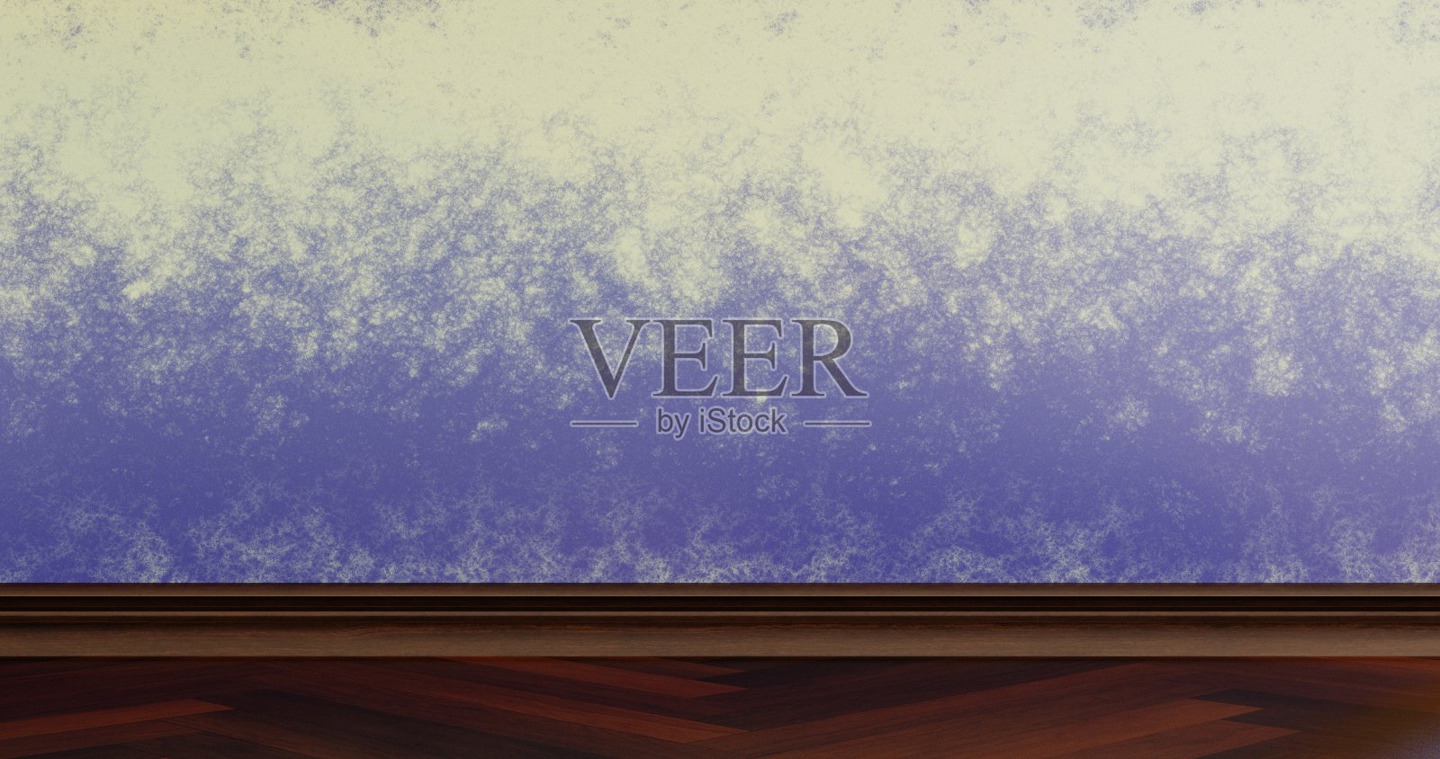 墙壁与抽象墙纸和木地板3d渲染照片摄影图片