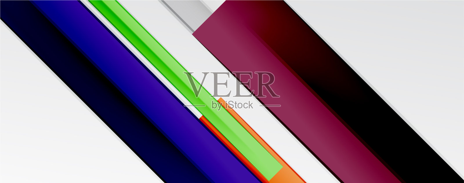 多色线条为背景设计模板插画图片素材