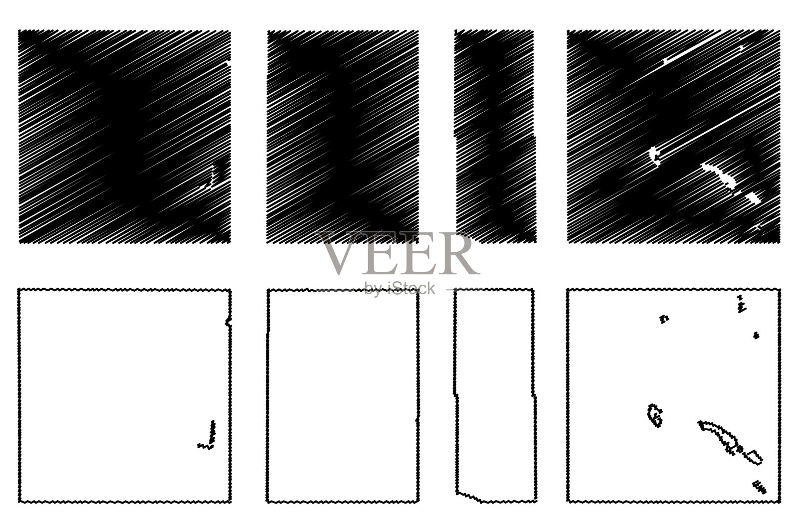 迪埃尔·麦库克海德和湖县南部州插画图片素材