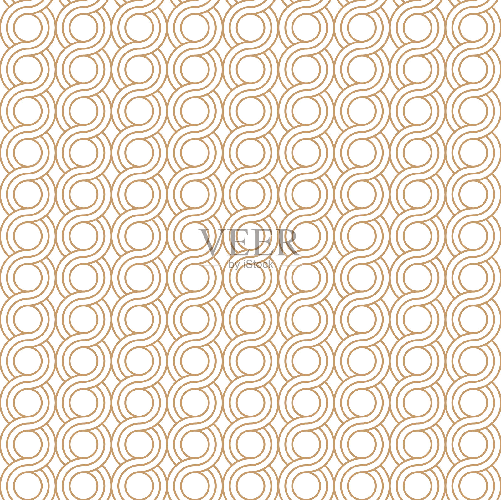 希腊波浪无缝图案或编织插画图片素材