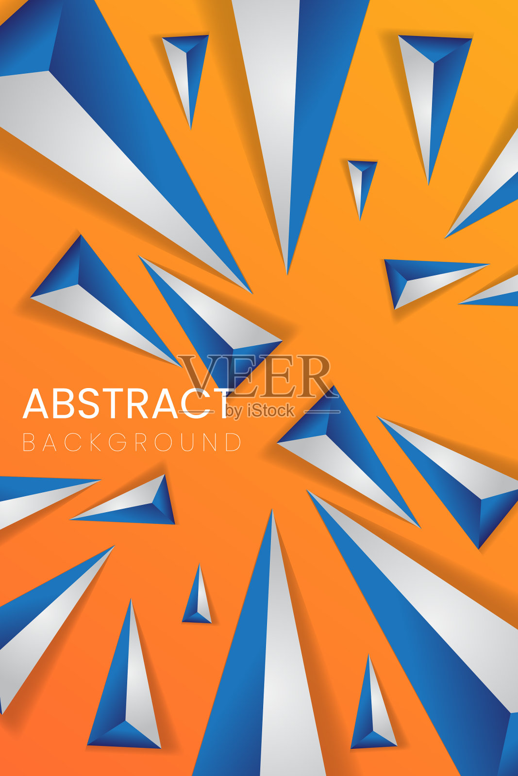 抽象多边形背景多边形几何插画图片素材