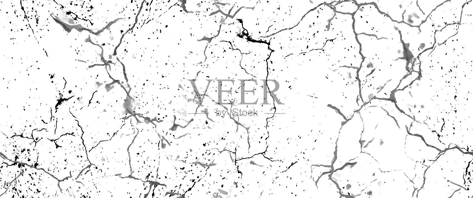 破旧的垃圾纹理无缝图案插画图片素材