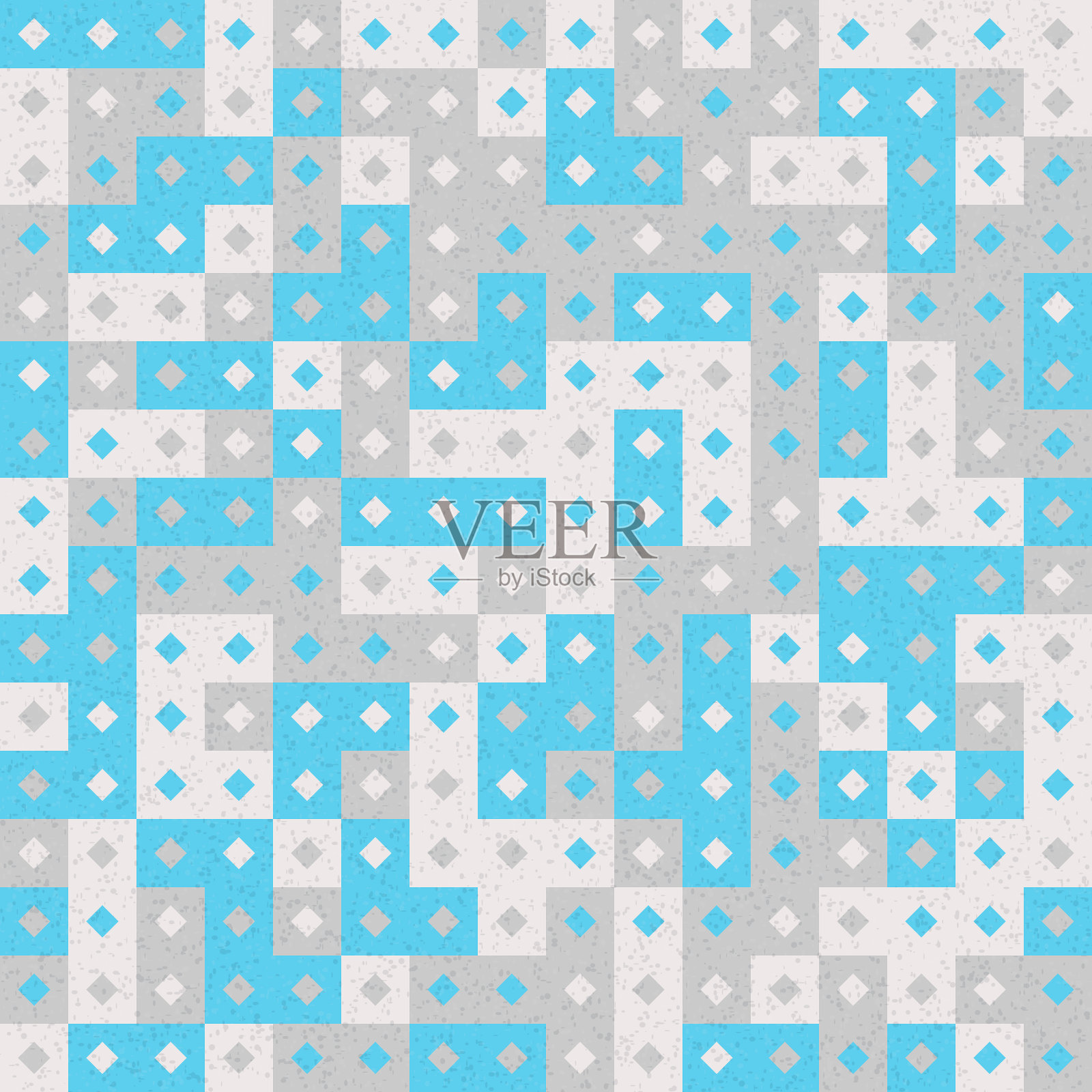 抽象几何图案生成计算艺术插图插画图片素材