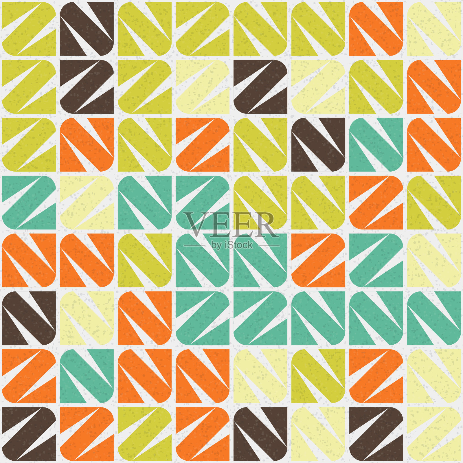 抽象几何图案生成计算艺术插图插画图片素材