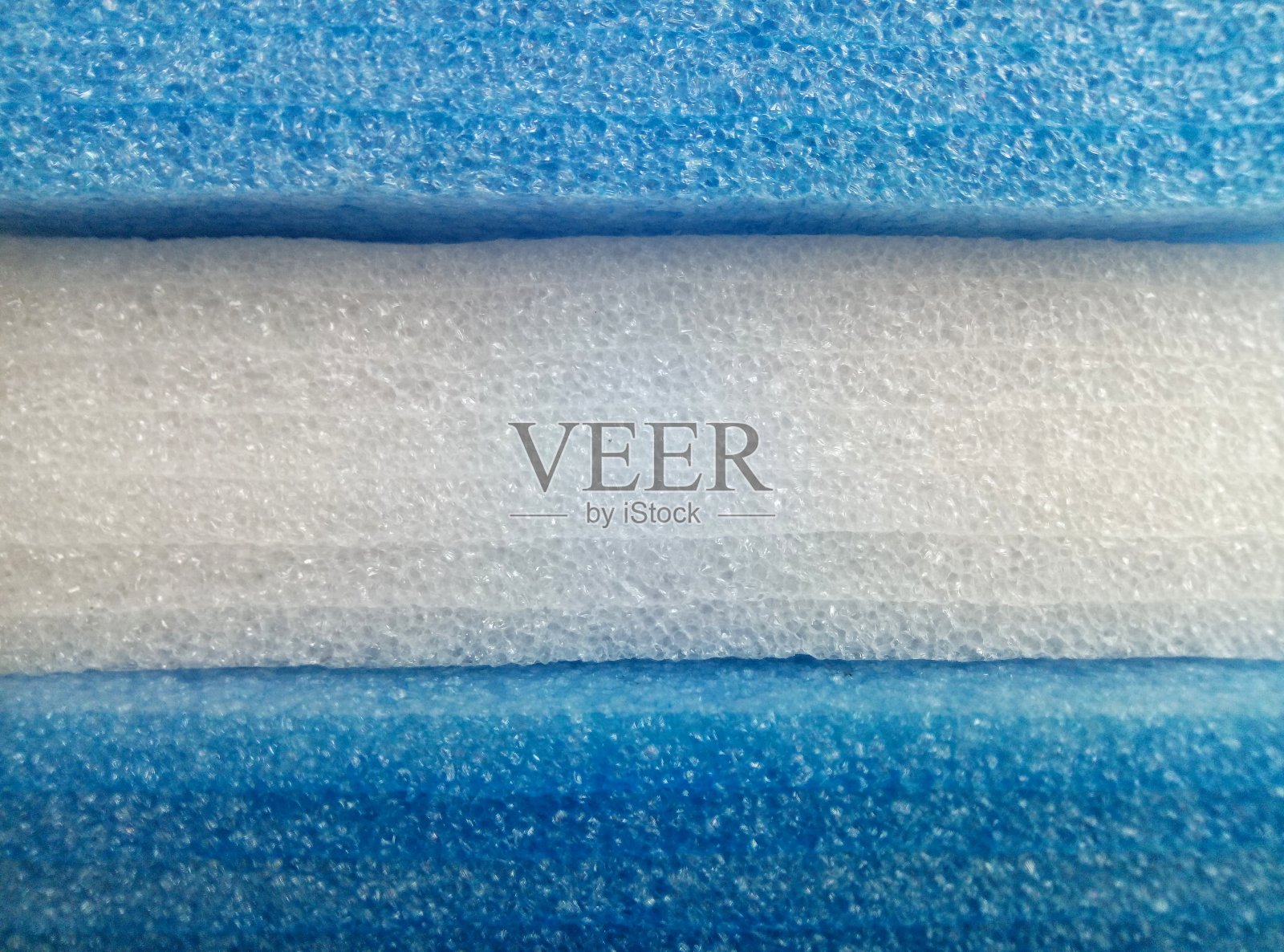 矩形蓝白合成泡沫纹理照片摄影图片