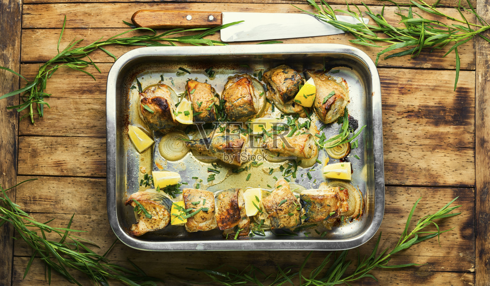 洋葱枕头烤玉米粉，海鲜照片摄影图片