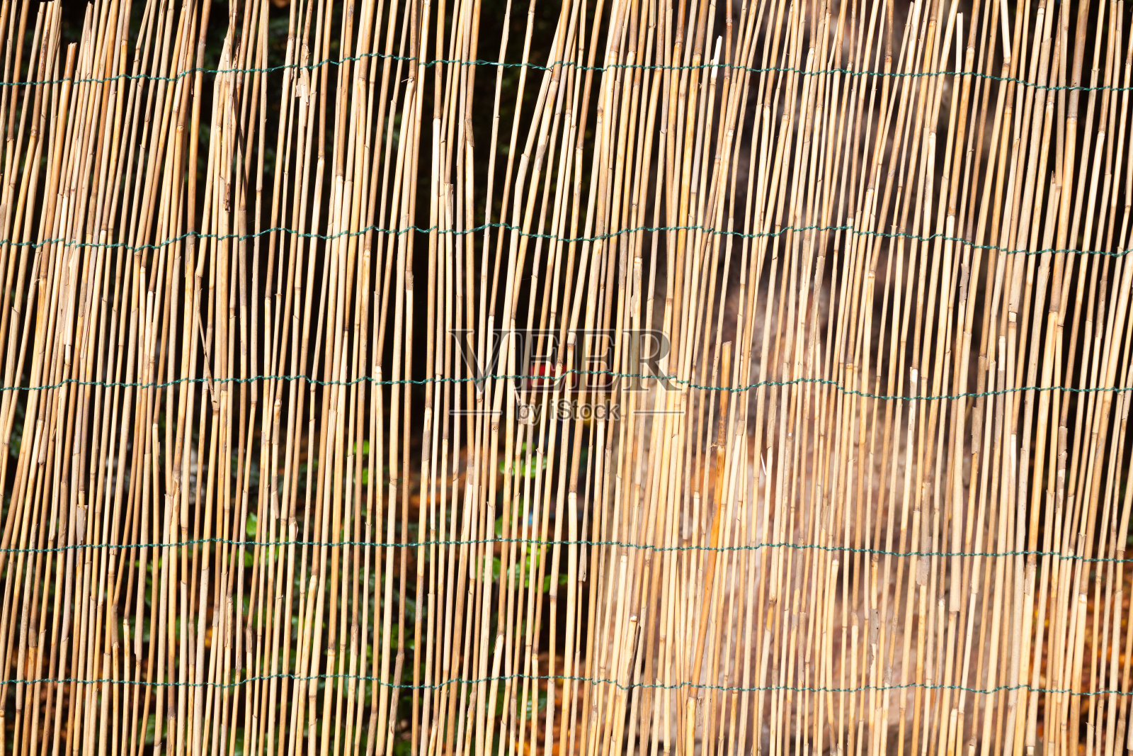 藤条篱笆照片摄影图片