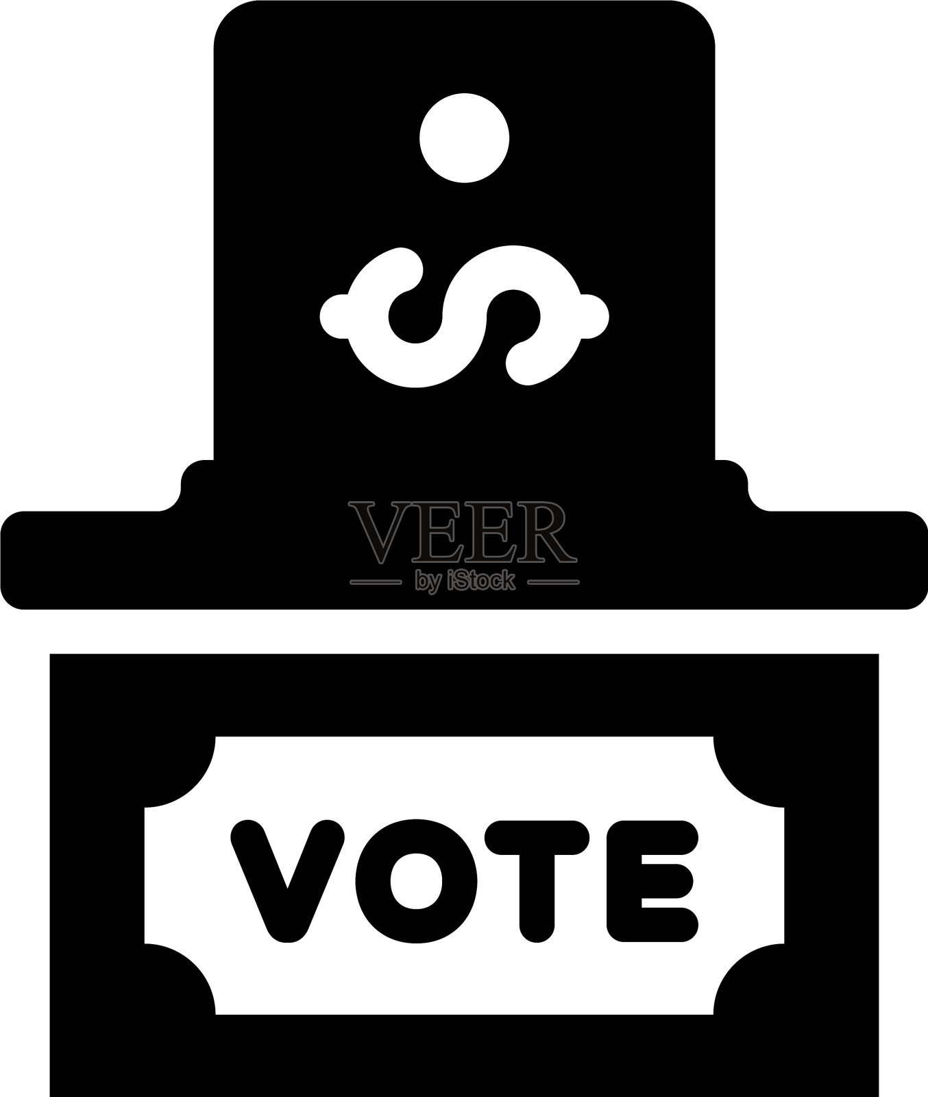 全民公投图标素材