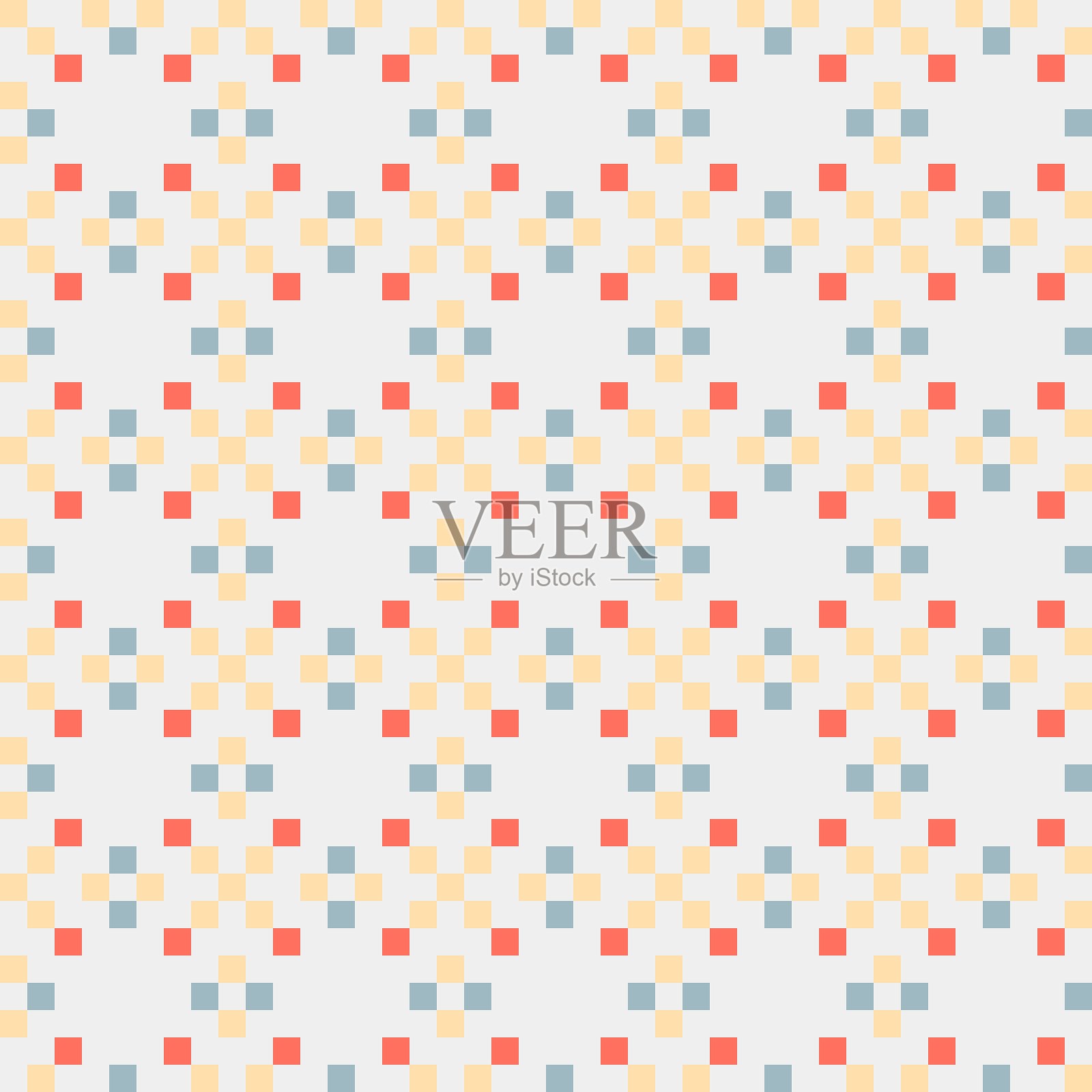 点阵生成式计算艺术插画插画图片素材