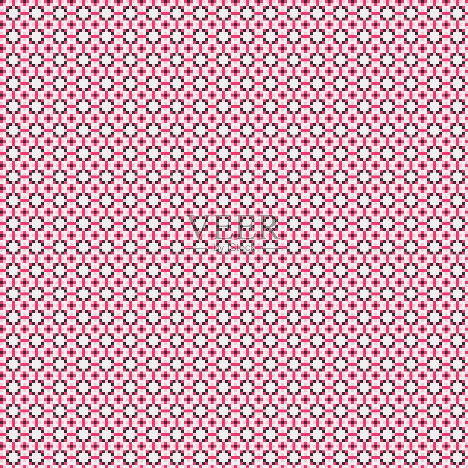 点阵生成式计算艺术插画插画图片素材