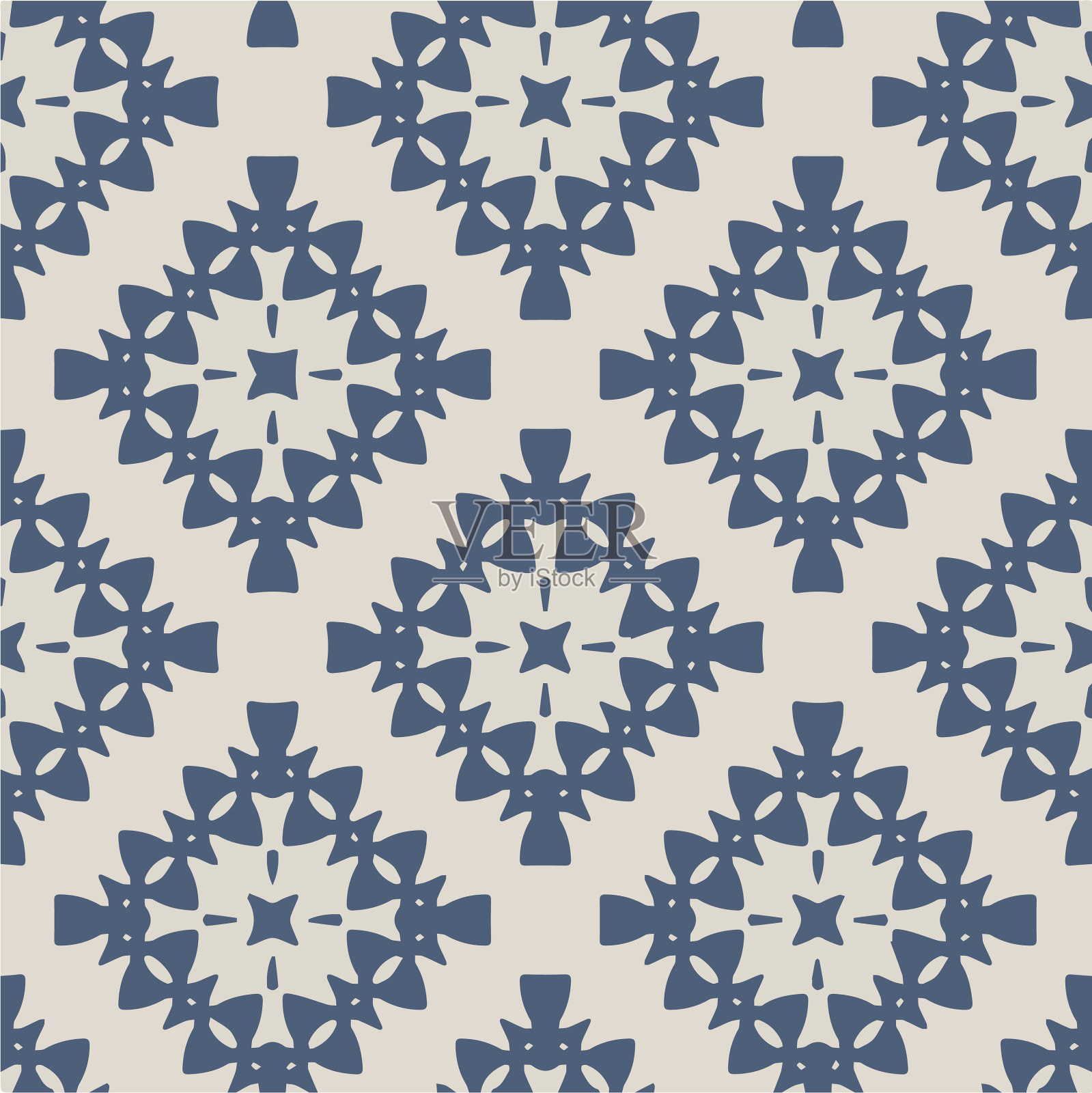 带有三角形元素的几何图案插画图片素材