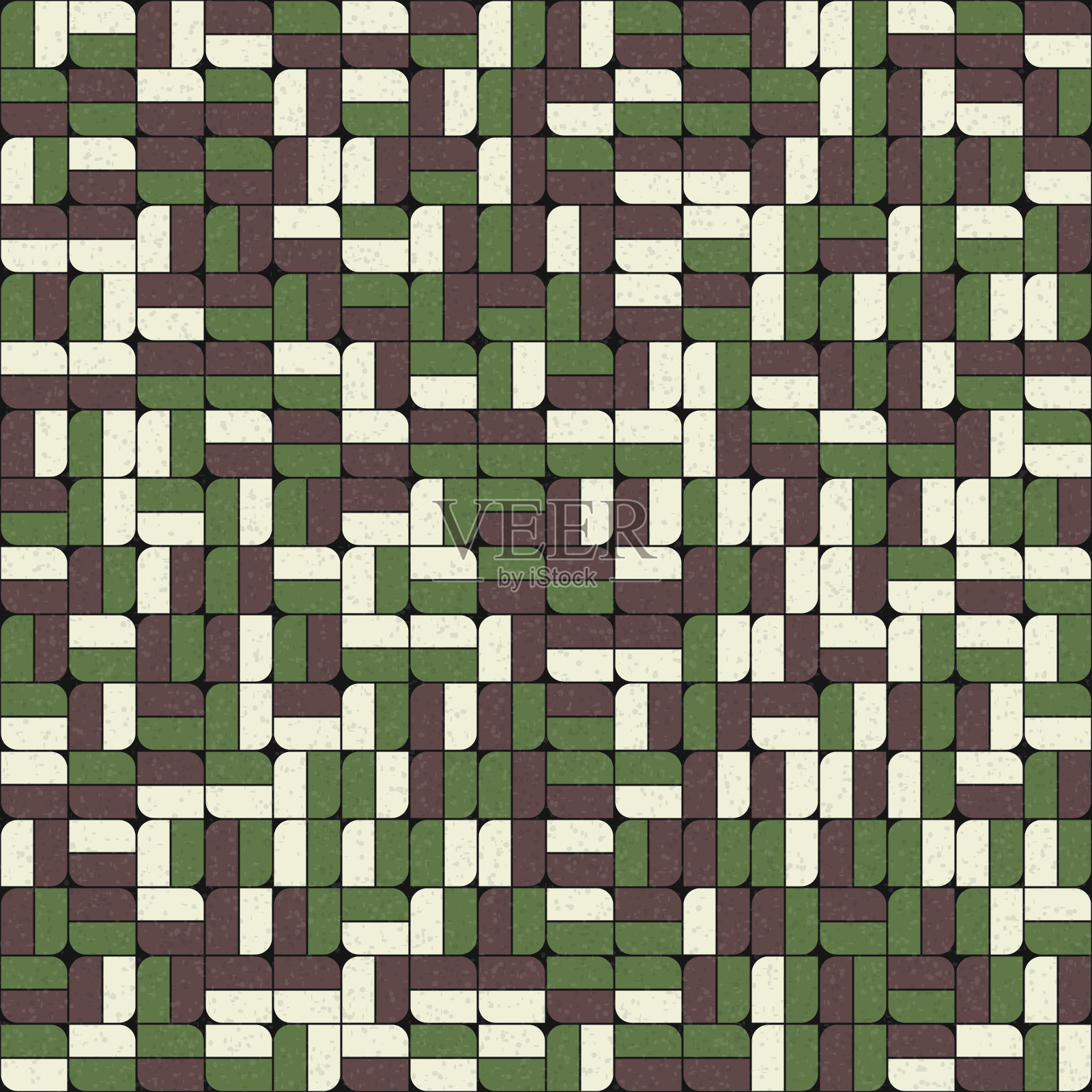 抽象几何图案生成计算艺术插图插画图片素材