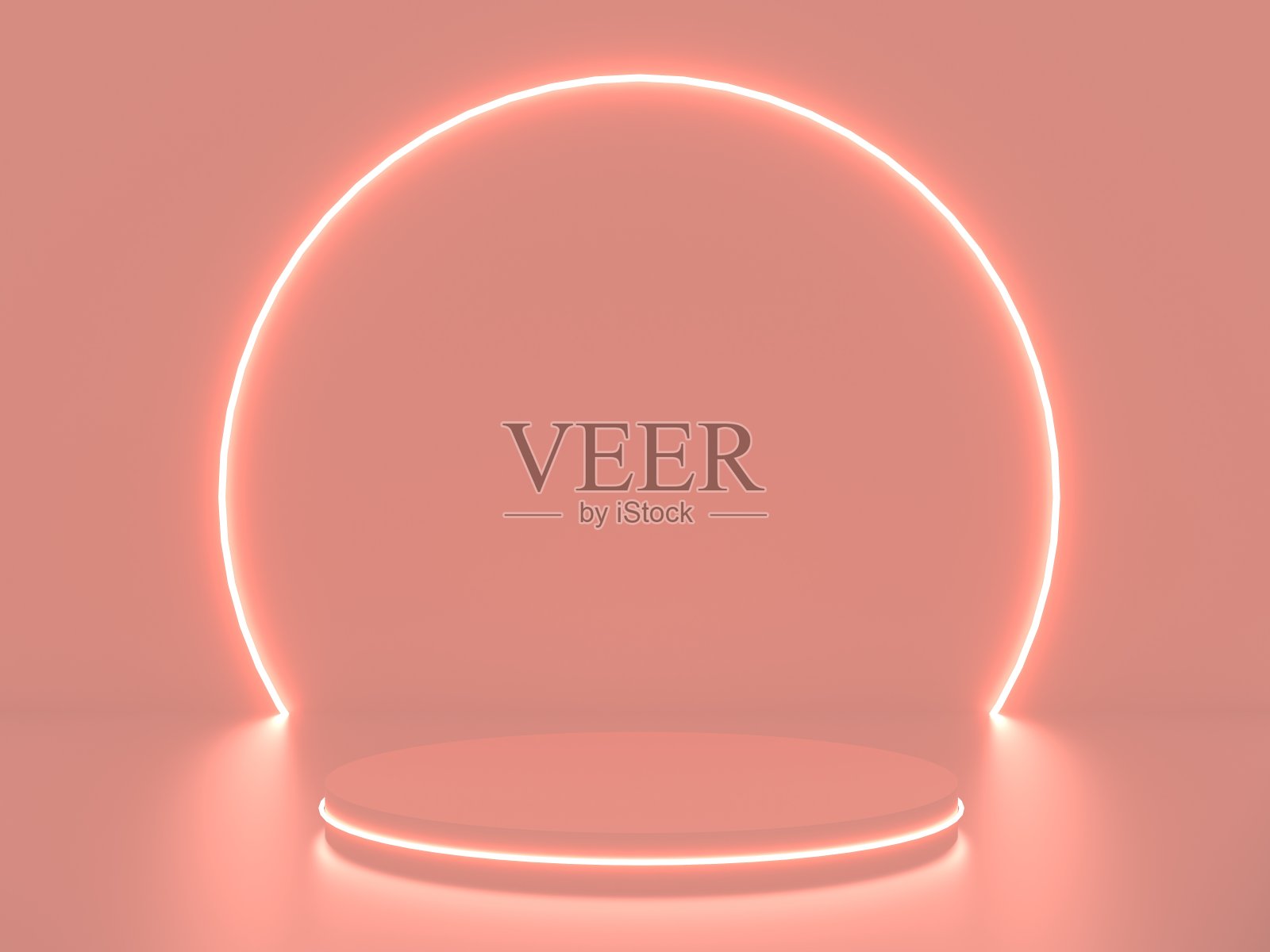 霓虹灯轮架照片摄影图片