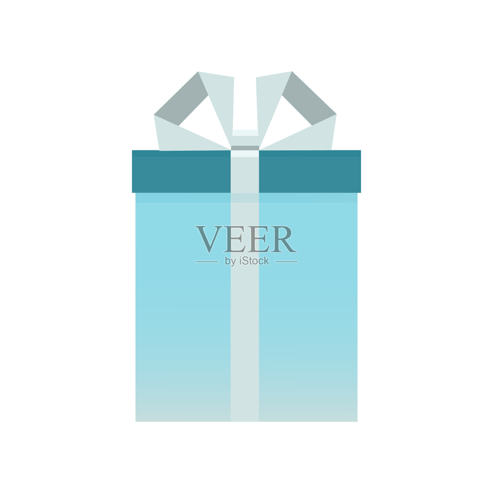 彩带概念礼盒设计元素图片