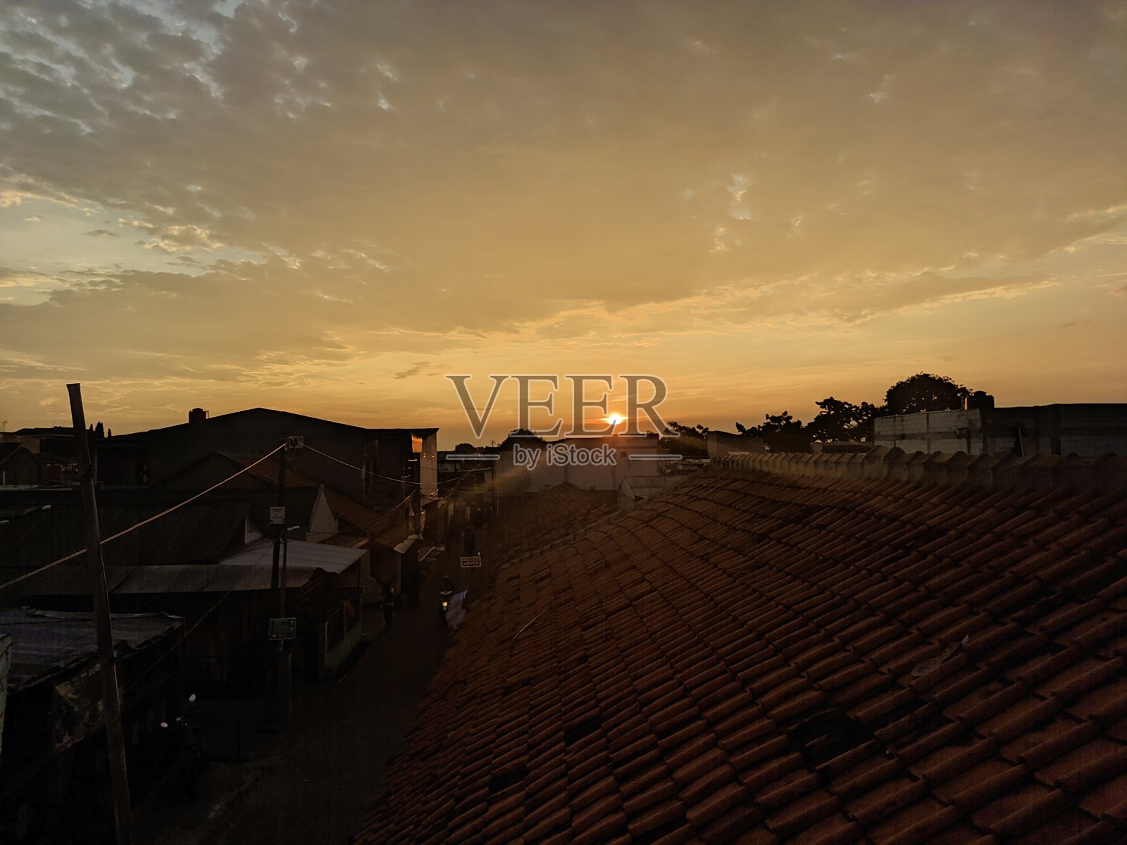 日落照片摄影图片