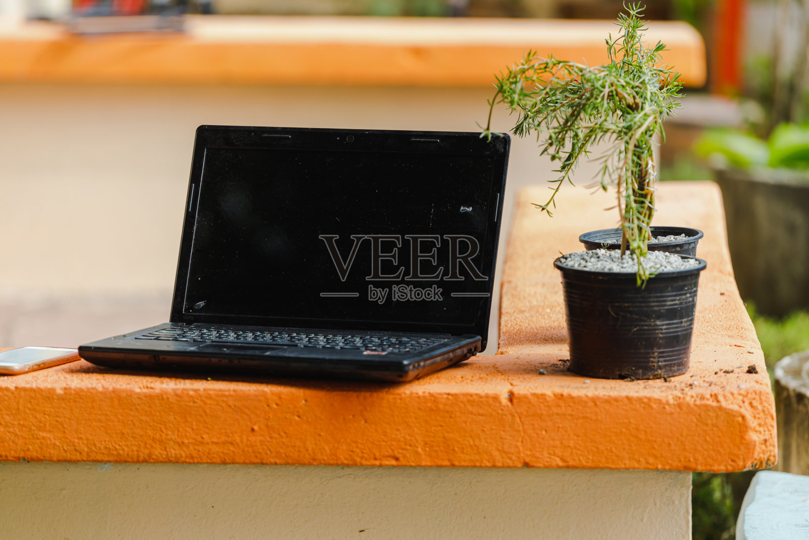 空白笔记本电脑照片摄影图片