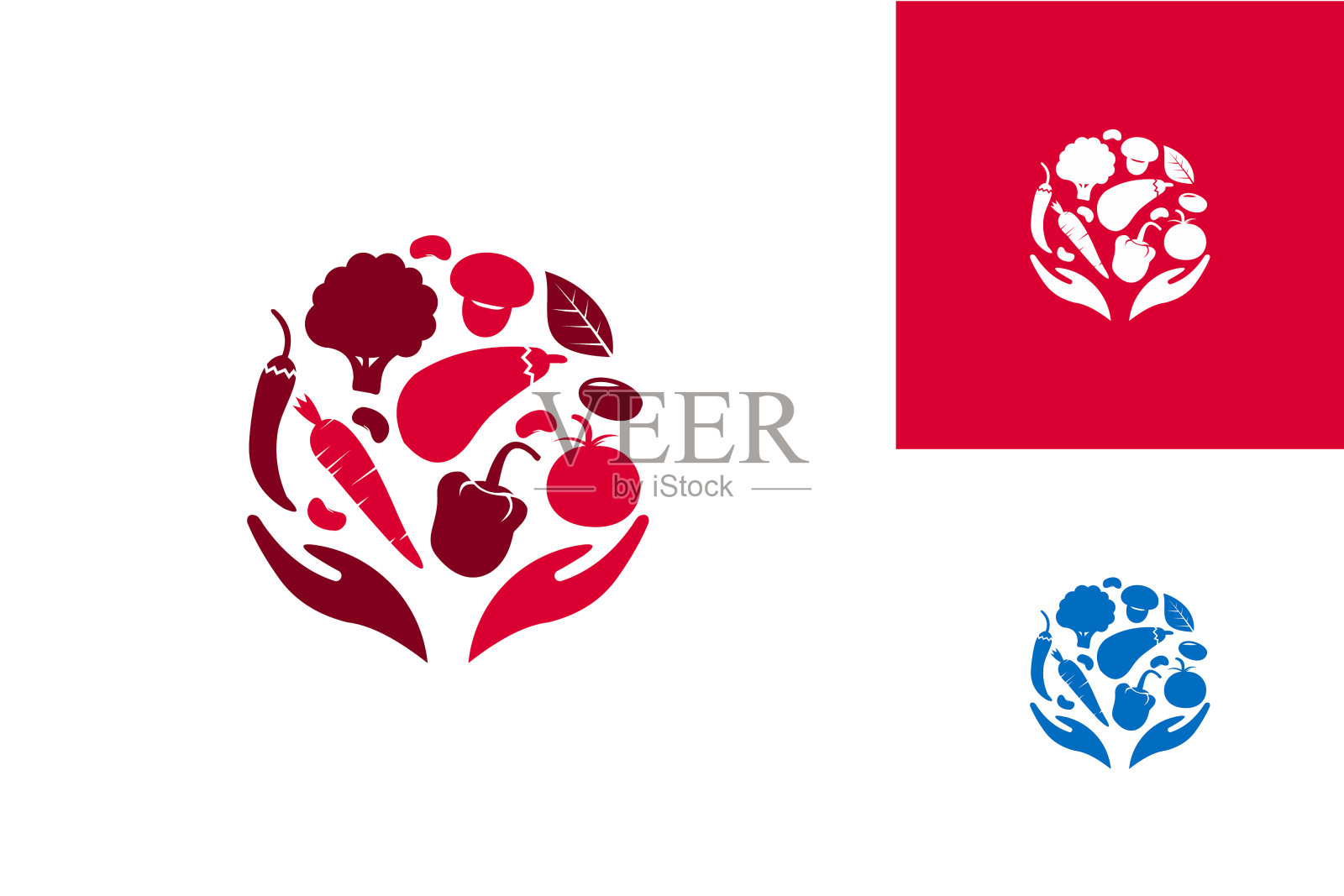 采购产品品种食品标志模板设计矢量，会徽，设计概念，创意符号，图标插画图片素材