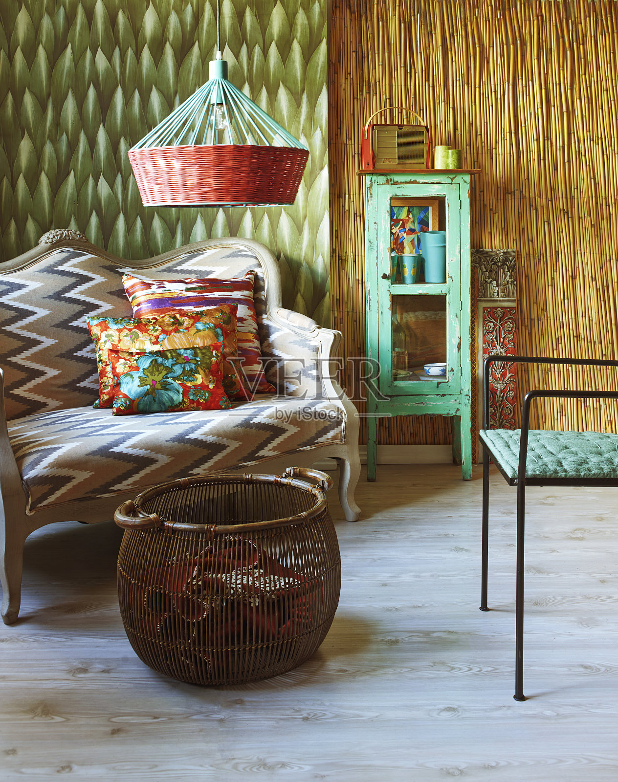 现代家居室内客厅风格与设计照片摄影图片