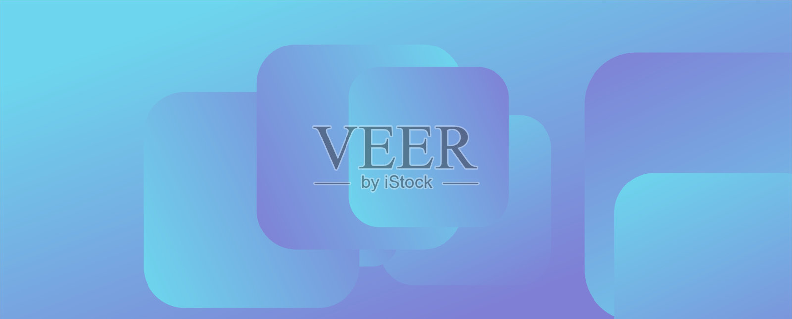 正方形形状构成几何抽象插画图片素材