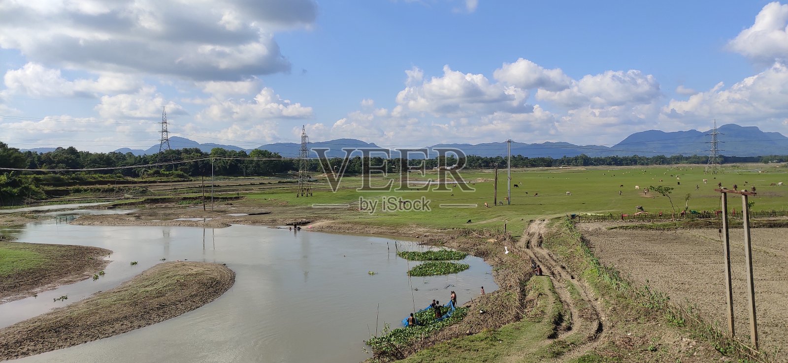 山区景色优美，自然景色优美照片摄影图片