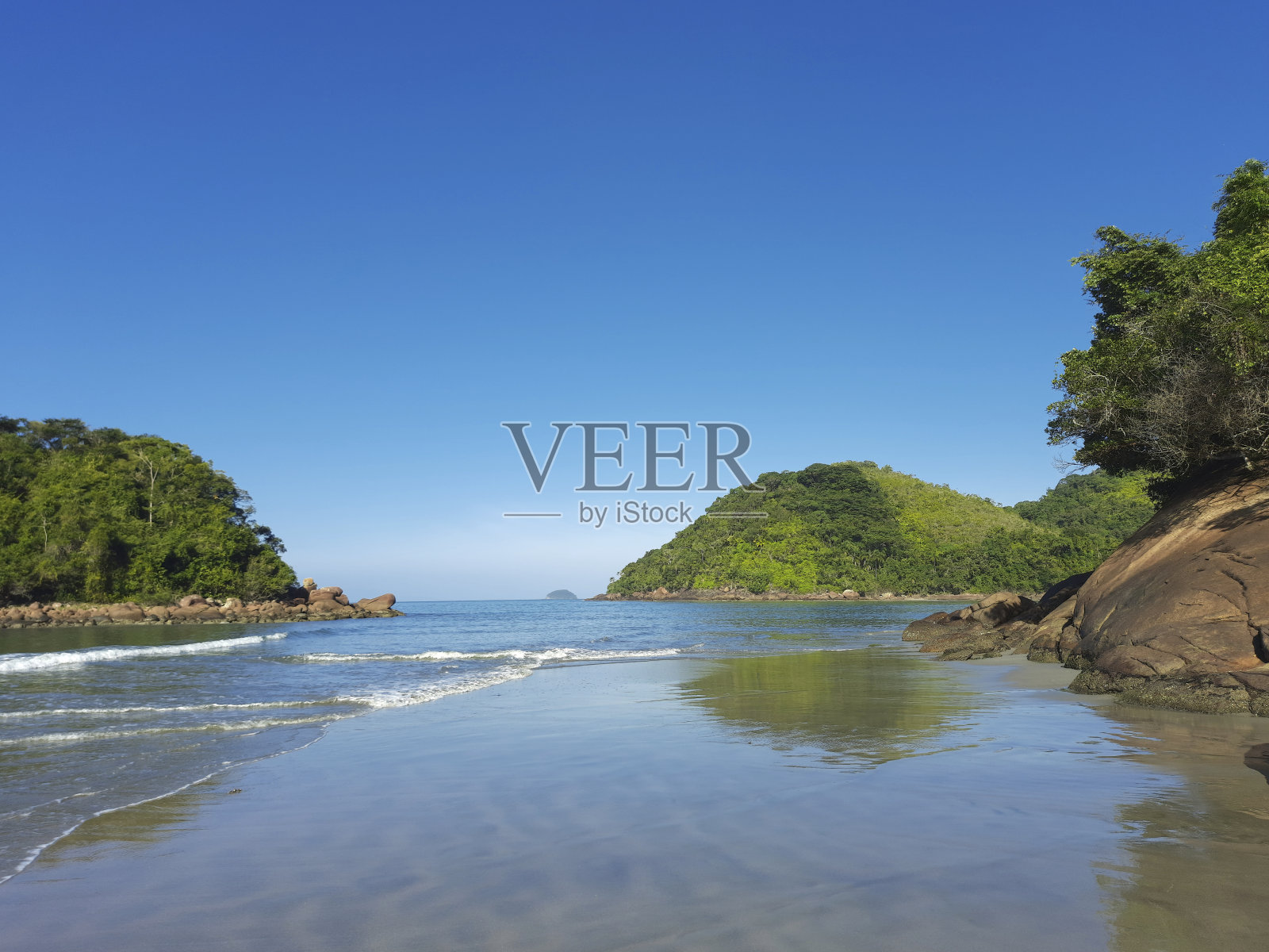 乌巴图姆林海滩-巴西照片摄影图片