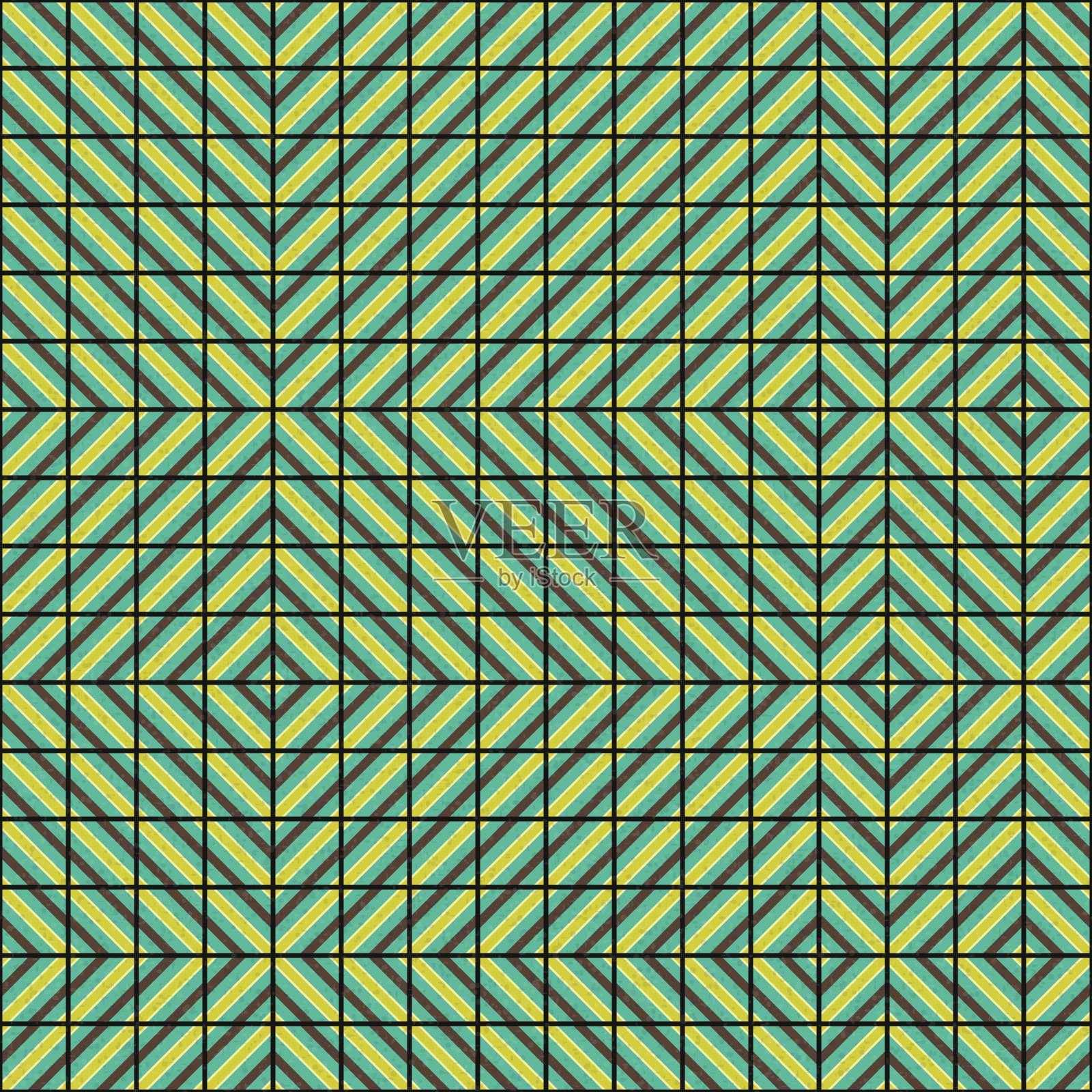 抽象几何图案生成计算艺术插图插画图片素材