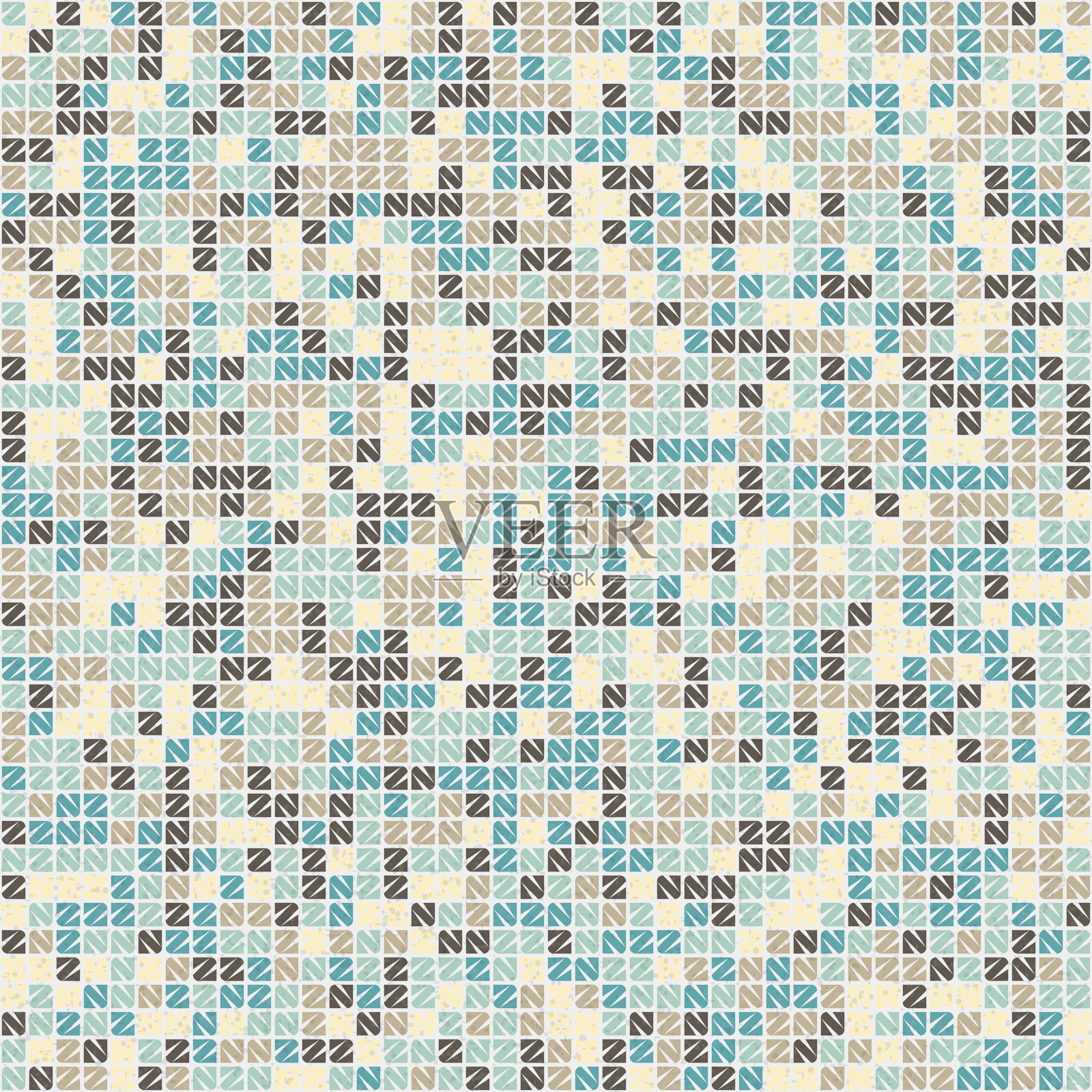 抽象几何图案生成计算艺术插图插画图片素材