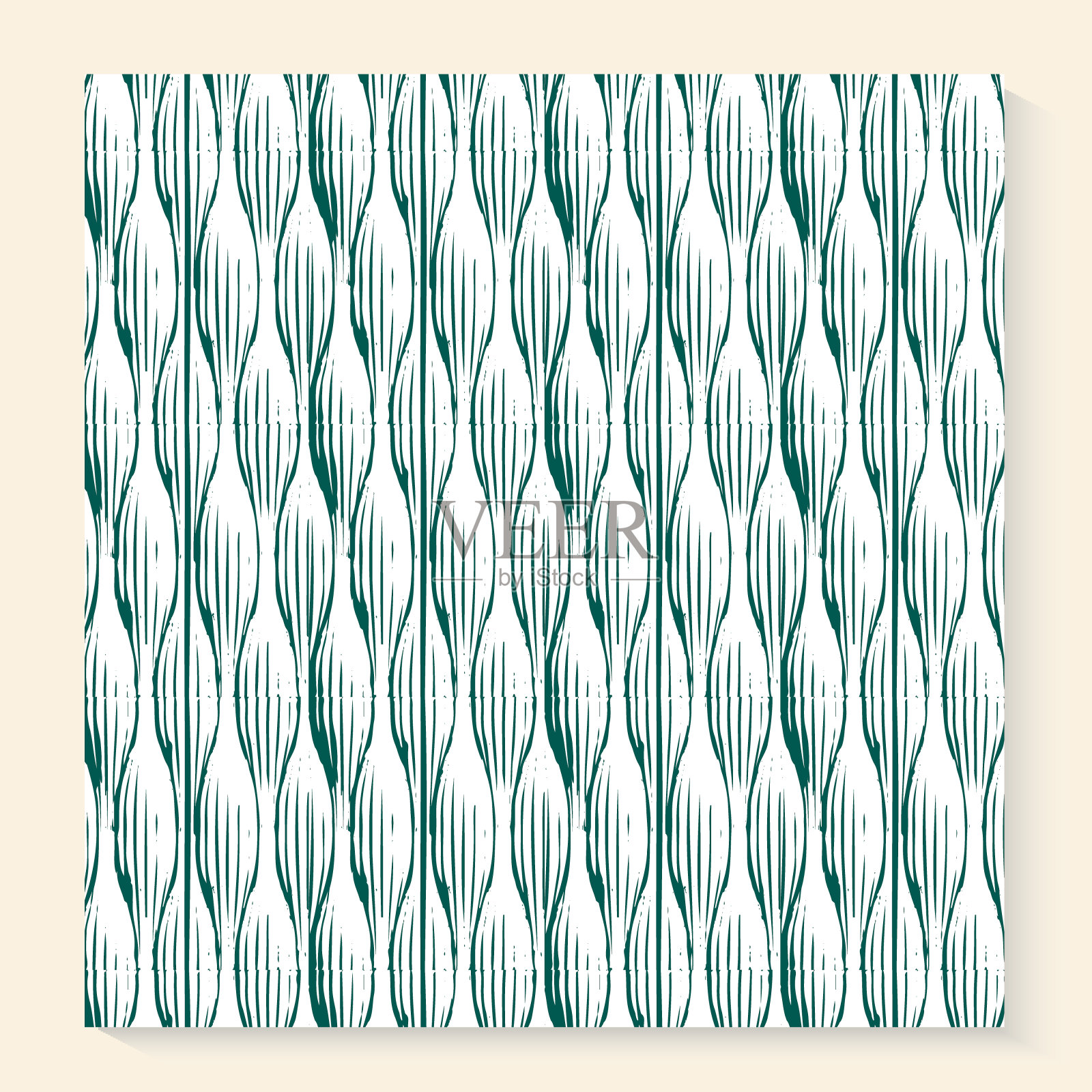 无缝抽象彩色Grunge纹理图案，引人注目的纹理图案，现代简约装饰瓷砖，白色背景上孤立的彩色痕迹纹理插画图片素材