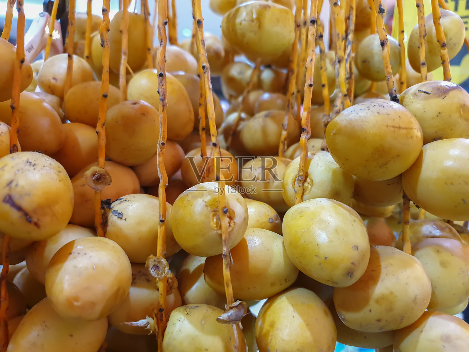 新鲜的生黄枣水果照片摄影图片