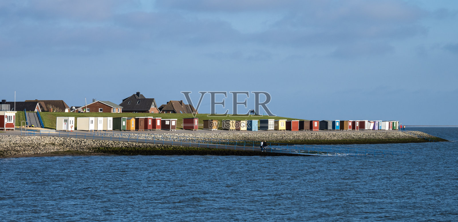 德国石勒苏益格荷尔斯泰因的达格布尔海滩照片摄影图片