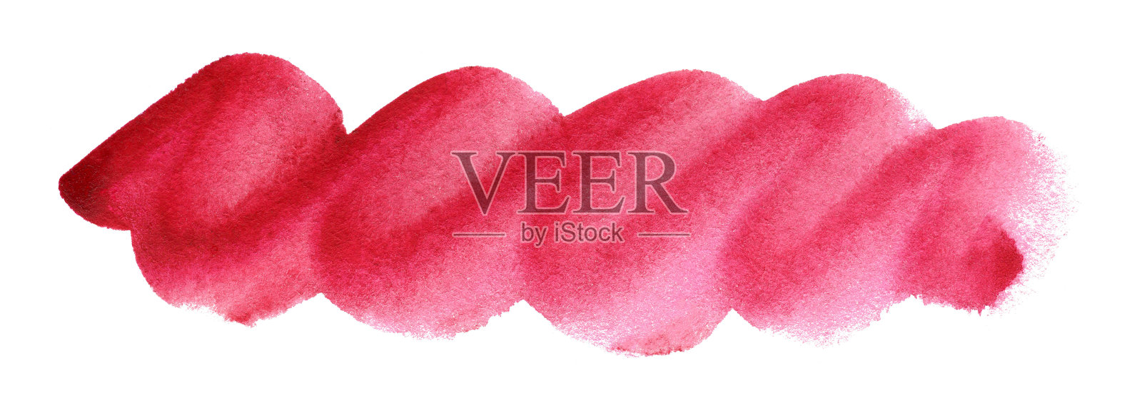 红色抽象水彩画布文本，标志。手绘水彩背景照片摄影图片