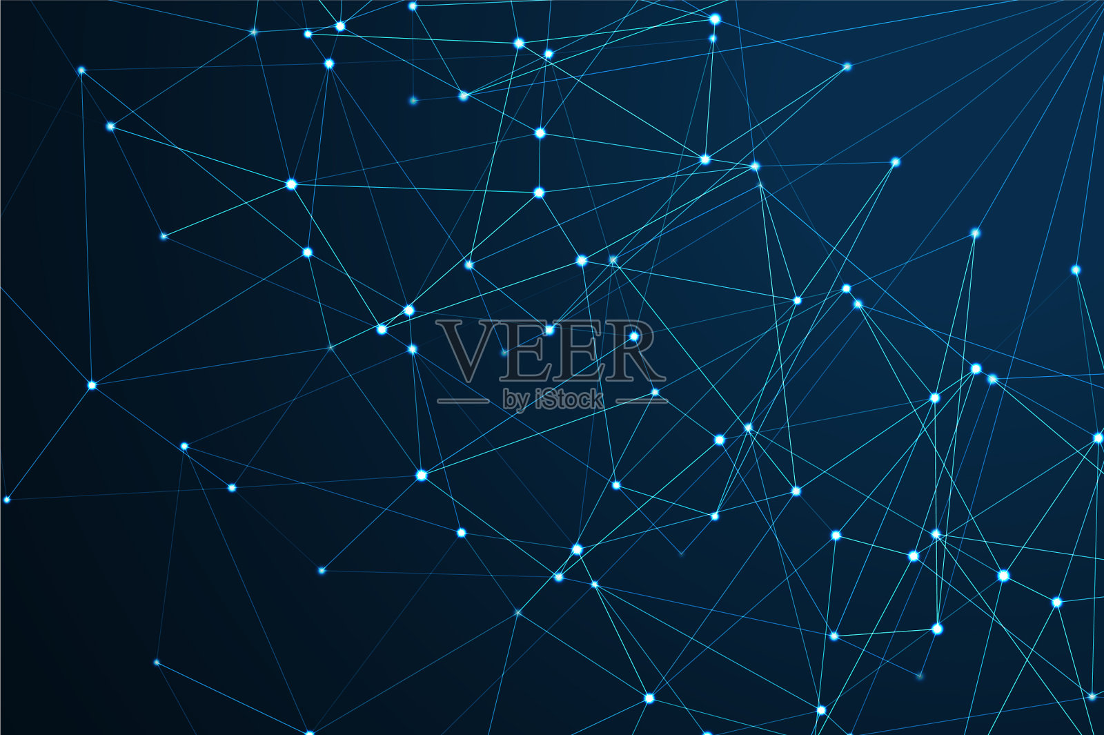 摘要多边形空间插画图片素材