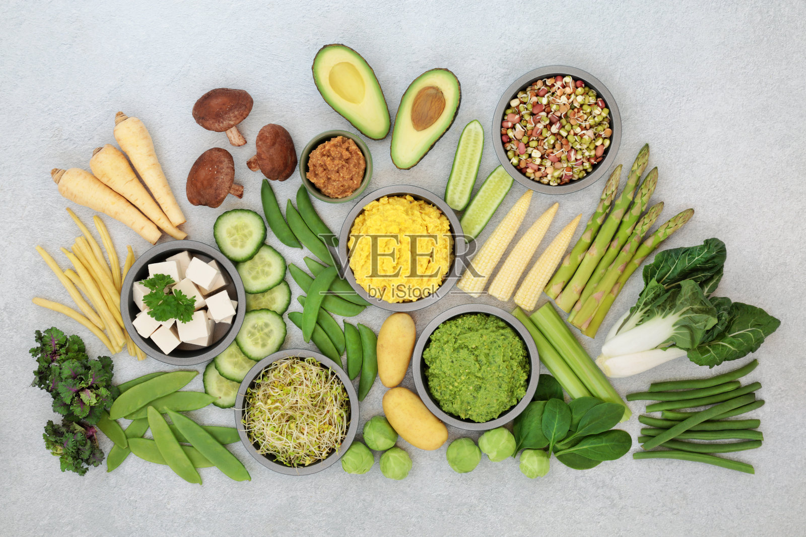 基于植物的纯素食品的道德饮食照片摄影图片