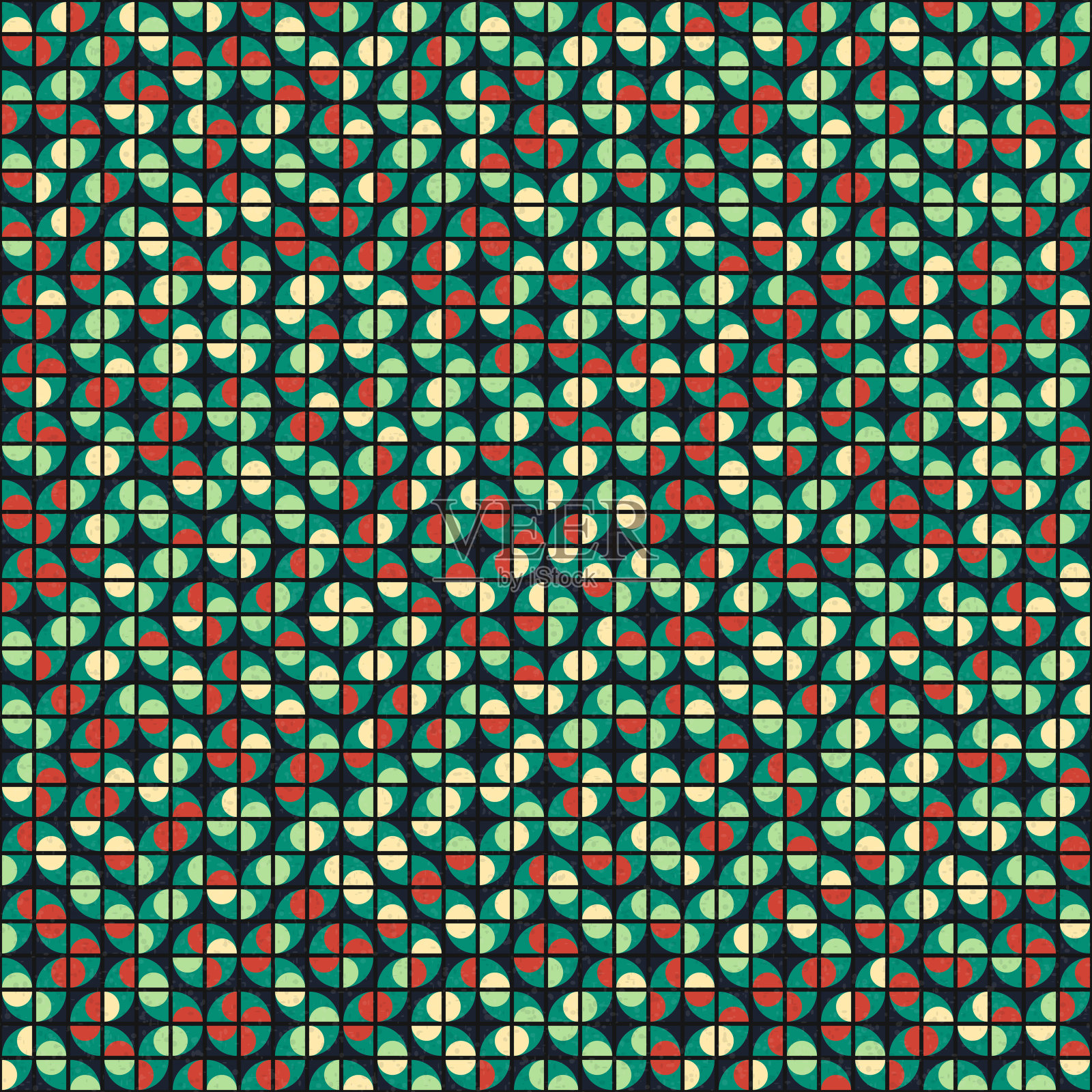 抽象几何图案生成计算艺术插图插画图片素材