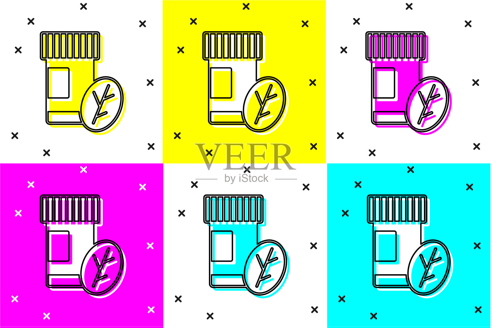 集维生素复合丸胶囊icon孤立图标素材