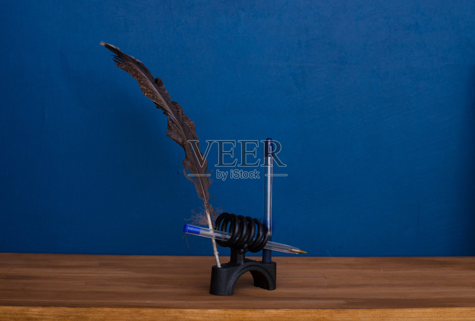 金属支架文具名片阁楼风格照片摄影图片