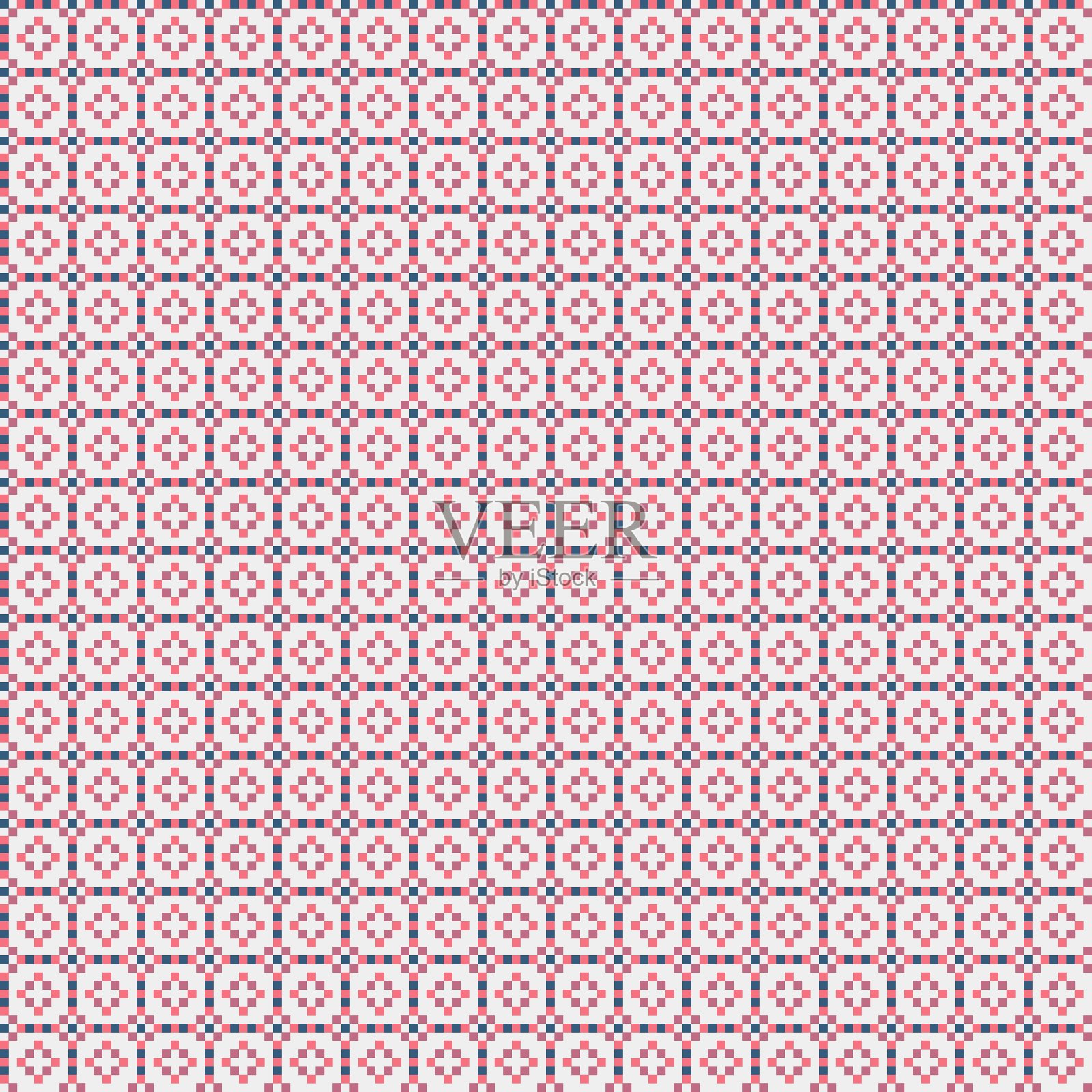 点阵生成式计算艺术插画插画图片素材