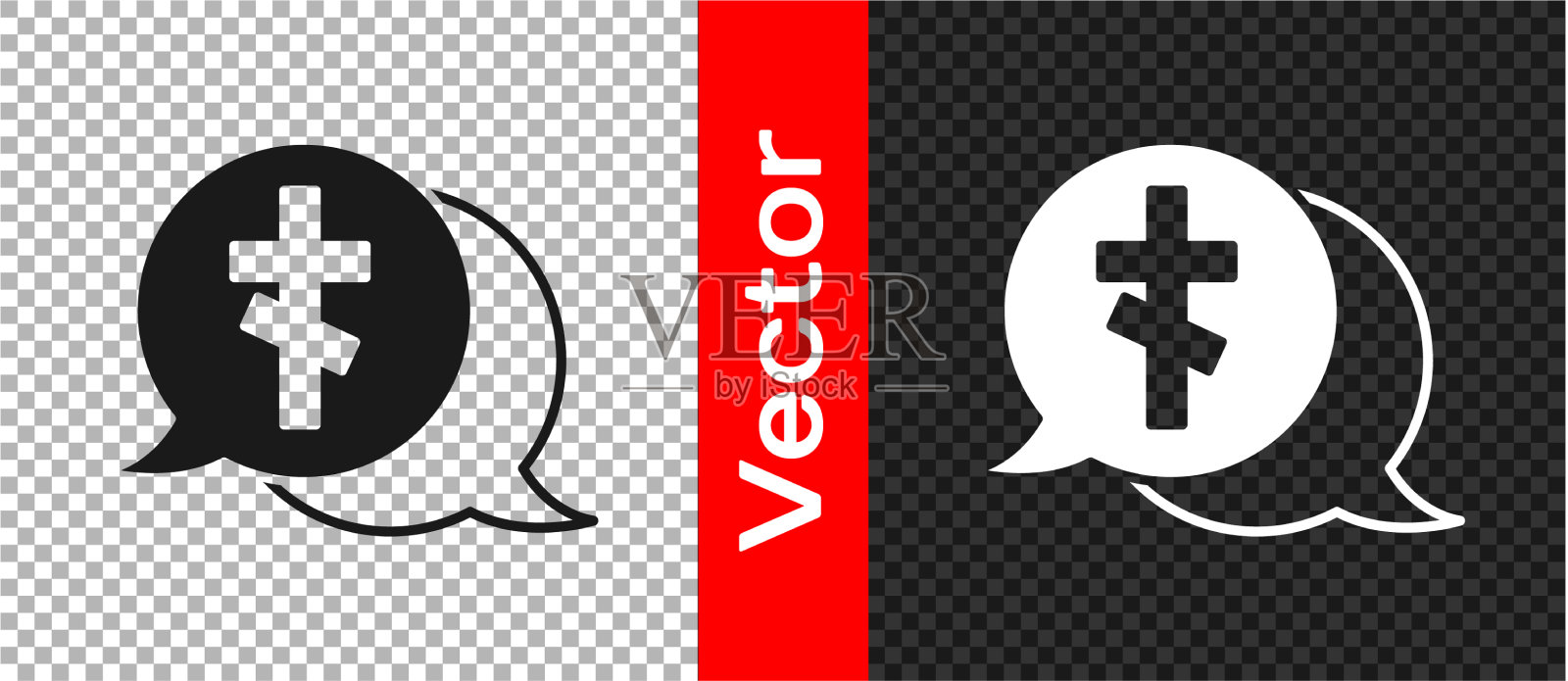 黑色坟墓上有十字图标孤立图标素材