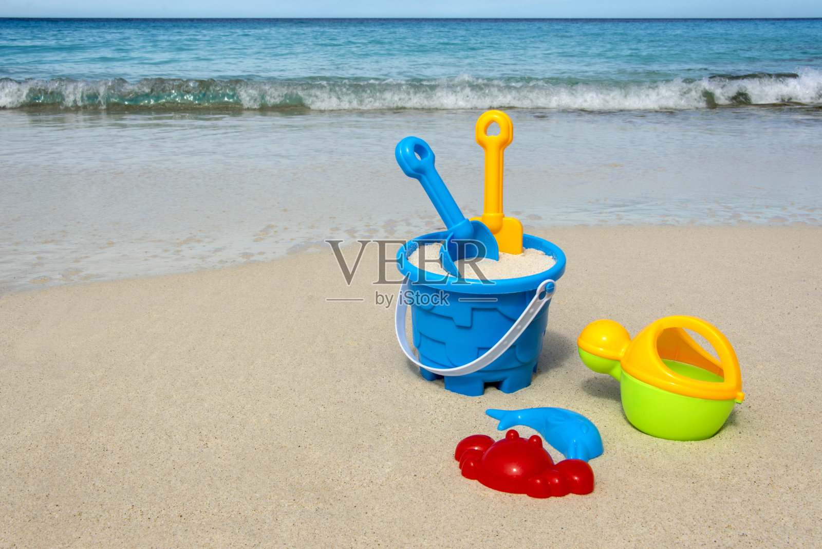 沙滩玩具照片摄影图片