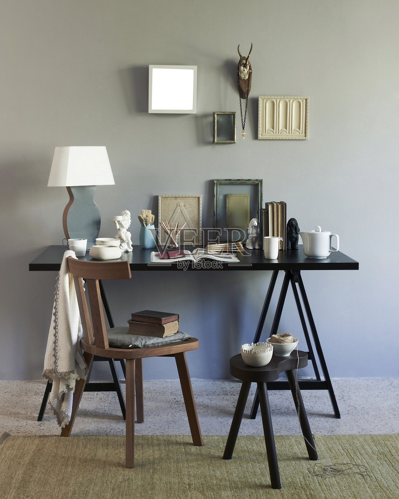 现代家居室内客厅风格与设计照片摄影图片