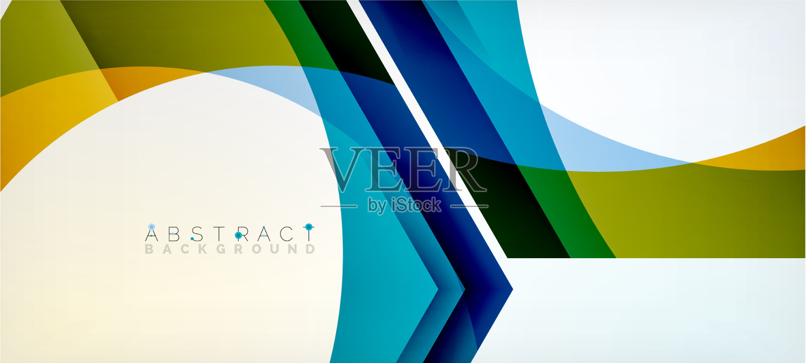 透明六边形几何形状抽象插画图片素材