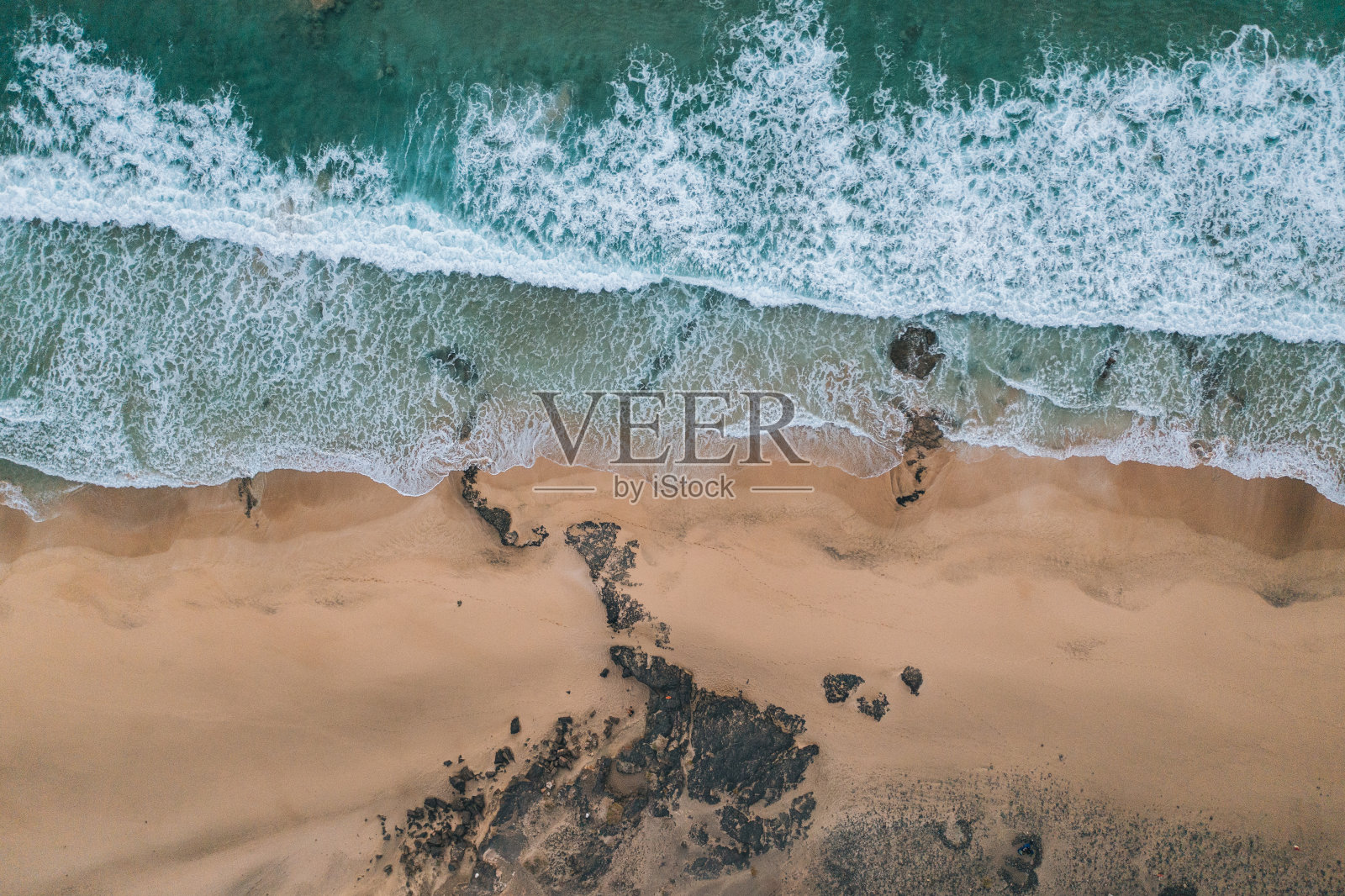 鸟瞰图的加那利群岛海岸线照片摄影图片