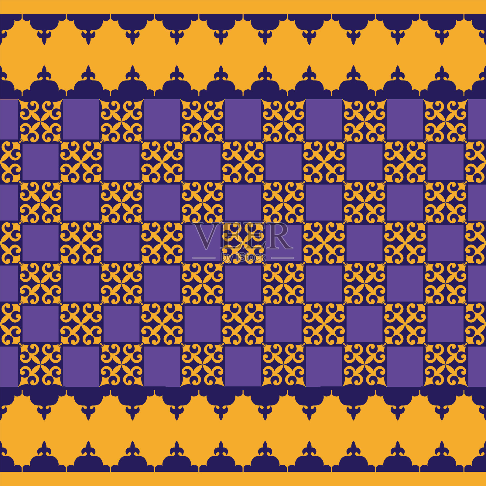 风传统服装图案插画图片素材