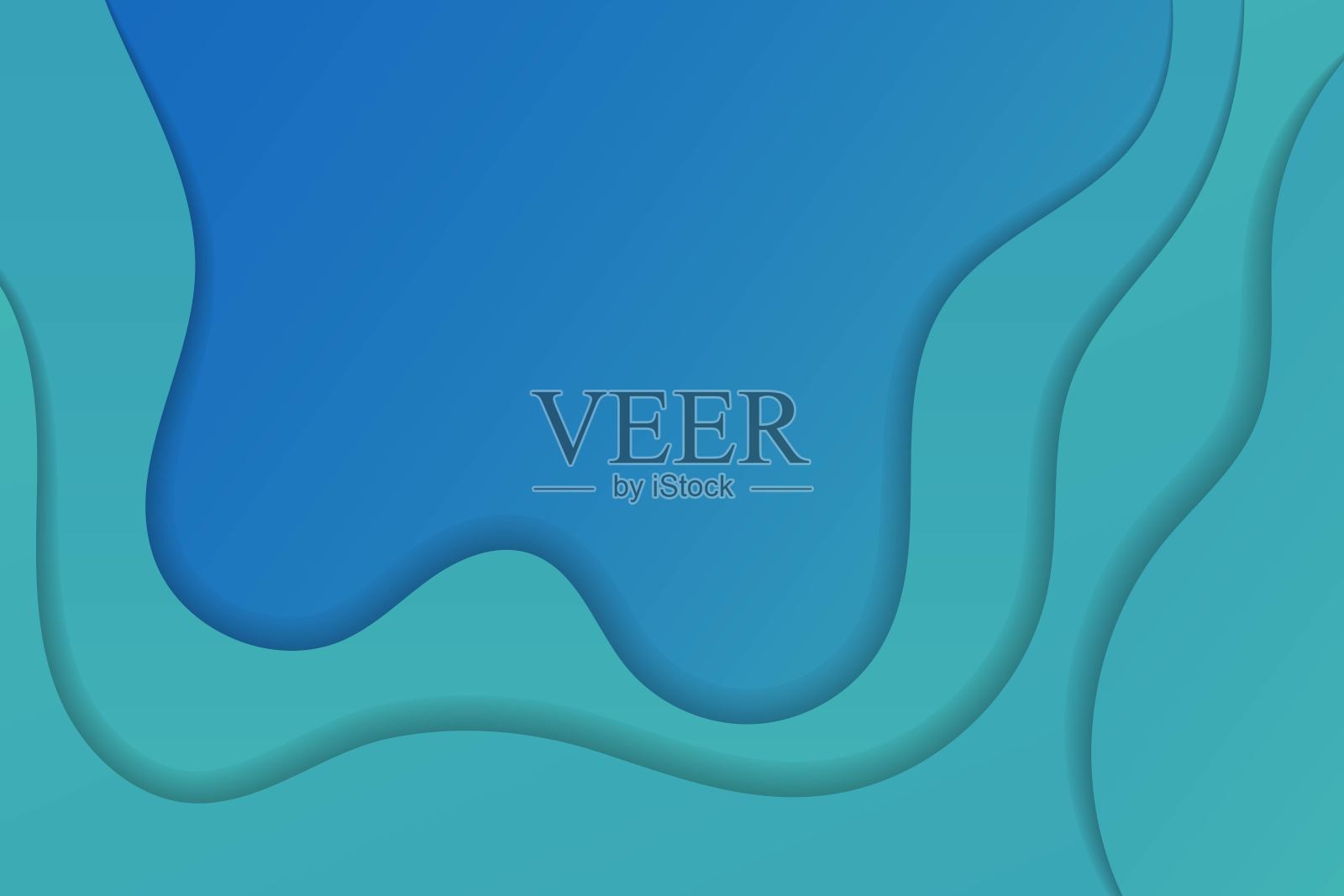 抽象波浪背景设计插图插画图片素材