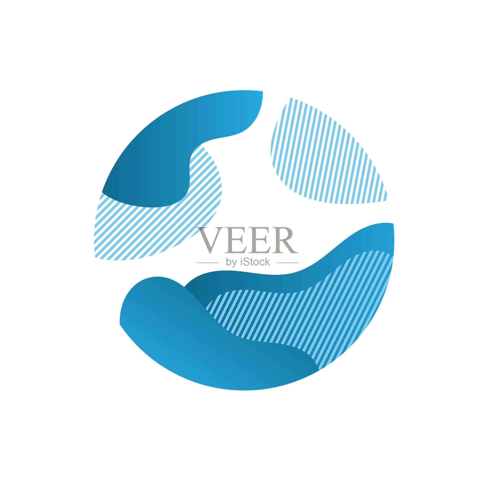 流体设计插画图片素材