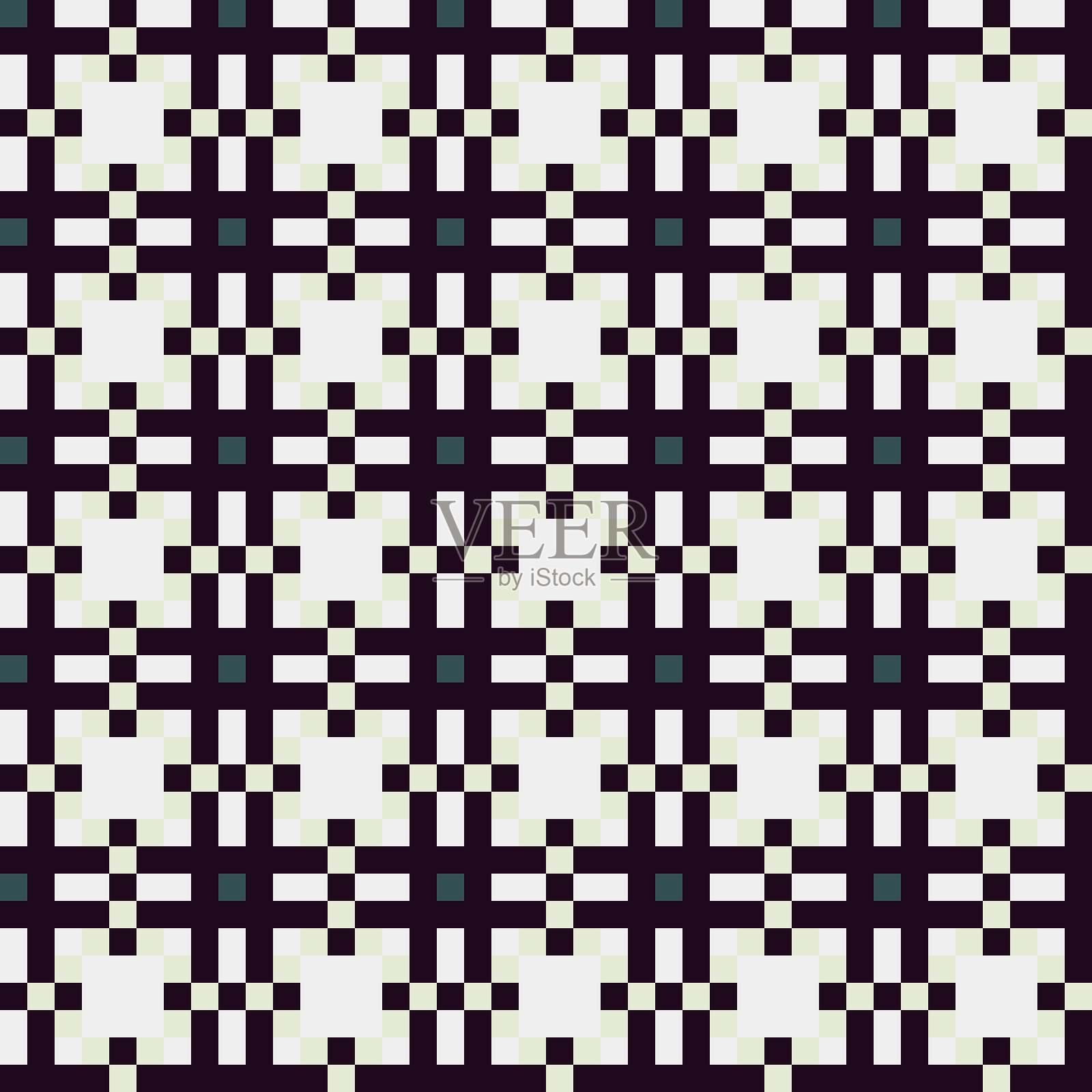 点阵生成式计算艺术插画插画图片素材